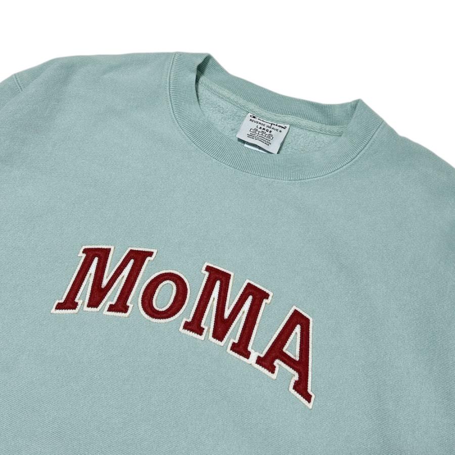 新品 チャンピオン Champion x モマ MoMA Garment Dyed Reverse Weave Crew リバースウィーブ クルースウェット NIMBUS GREEN 209000702055 SWT/HOODY 新品 チャンピオン Champion x モマ MoMA Garment Dyed Reverse Weave Crew リバースウィーブ クルースウェット NIMBUS GREEN 209000702055 SWT/HOODY