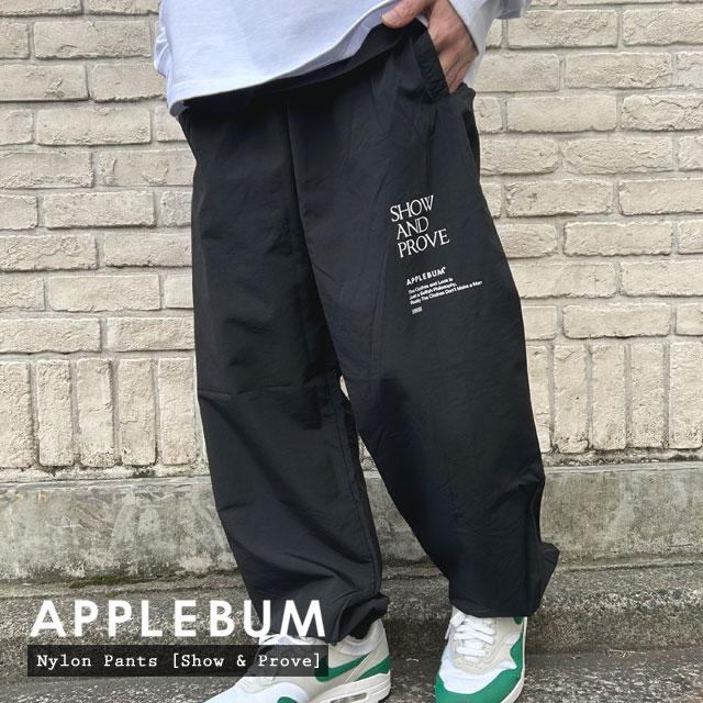 パンツ APPLEBUM Stretch Overall APPLEBUM 40%OFF 【全3色】アップルバム Dyed Cotton Nylon