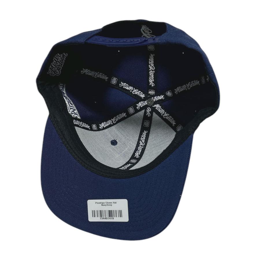 新品 ミスターカートゥーン MISTER CARTOON PINSTRIPE CROWN SNAPBACK