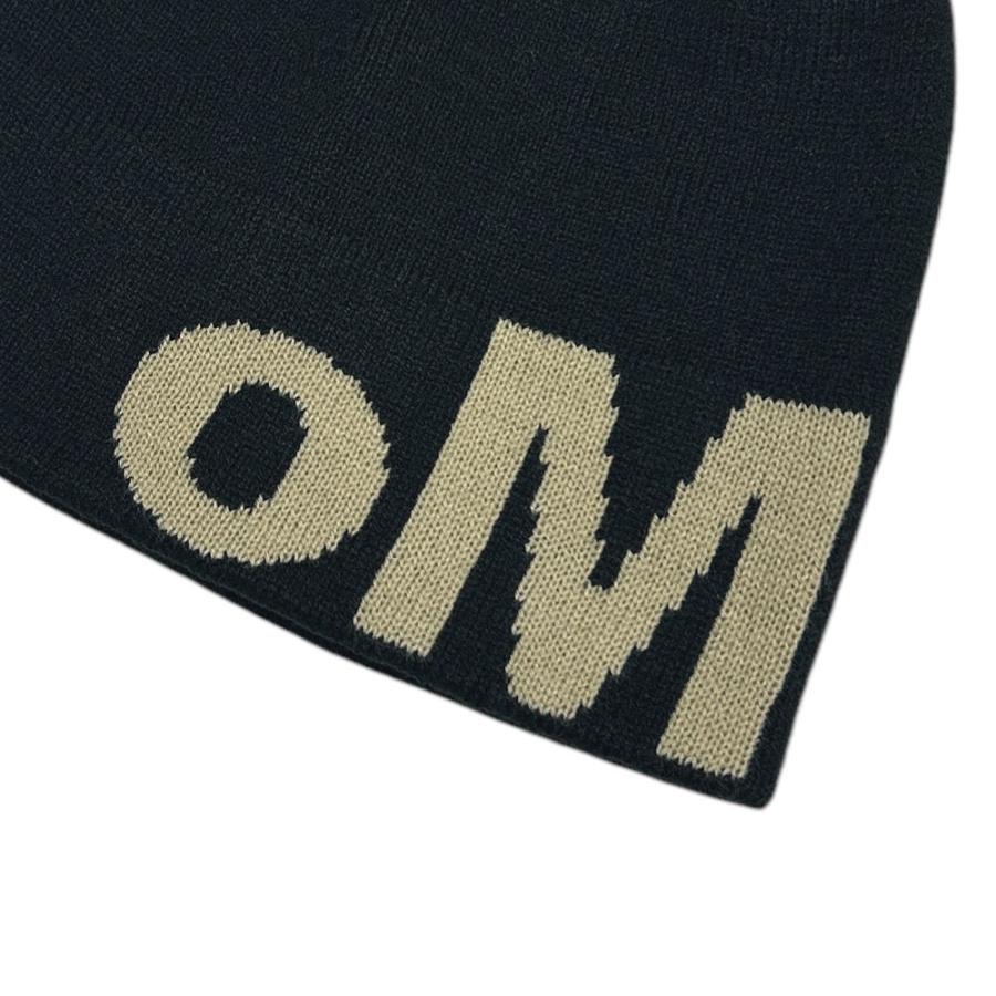 oMA design studios ロゴスカルキャップ (ブラック/クリーム) oMA / LOGO SKULL CAP | HOLICK