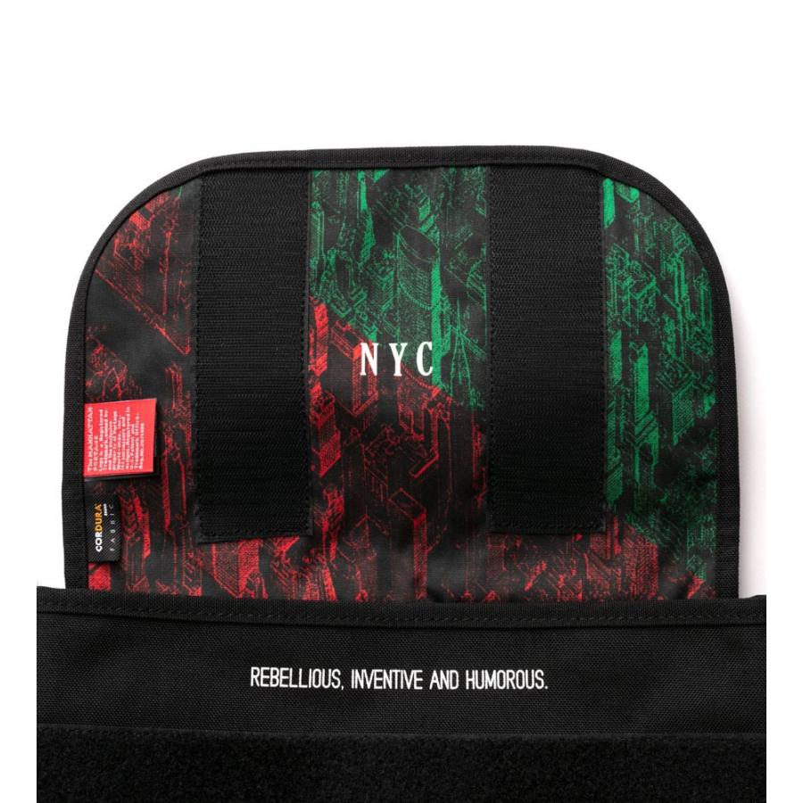 【美品】稀少品 APPLEBUM×MURO×Manhattan Portage 美品】稀少品 APPLEBUM×MURO×Manhattan Portage - バッグ
