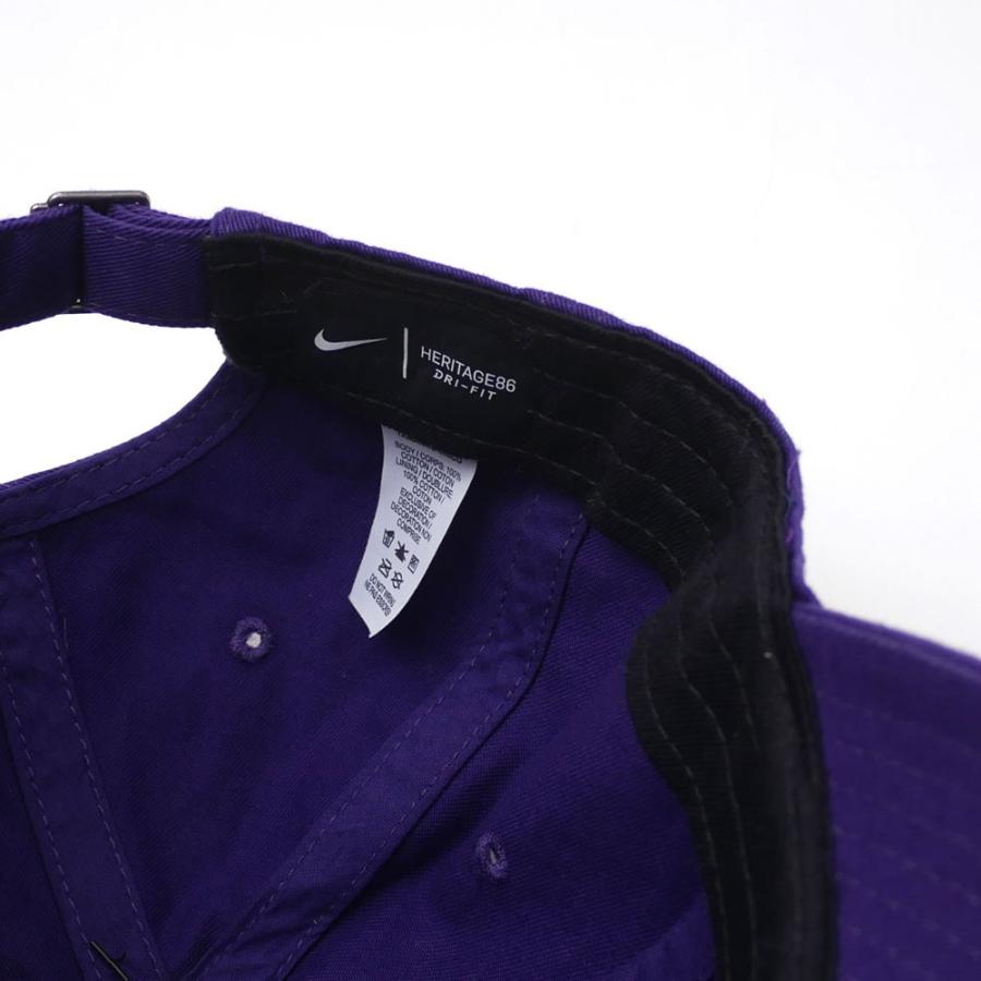 限定値下げ！美品☆ NIKE NYU キャップ ドライフィット ナイキ パープル 海外限定 新品 ニューヨーク 大学 NYU New York University NIKE