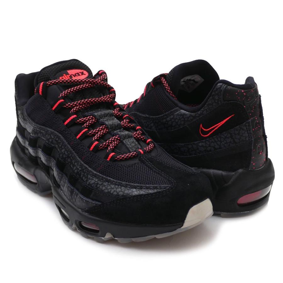 新品 ナイキ NIKE AIR MAX 95 エアマックス BLACK/INFRARED ブラック インフラレッド メンズ AV7014-001 191013369301 フットウェア｜essense