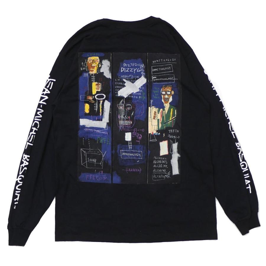 海外限定 新品 ジャン ミシェル バスキア Jean Michel Basquiat Print L S Tee ロンティー 長袖tシャツ Black ブラック 黒 メンズ Tops Essense 通販 Yahoo ショッピング