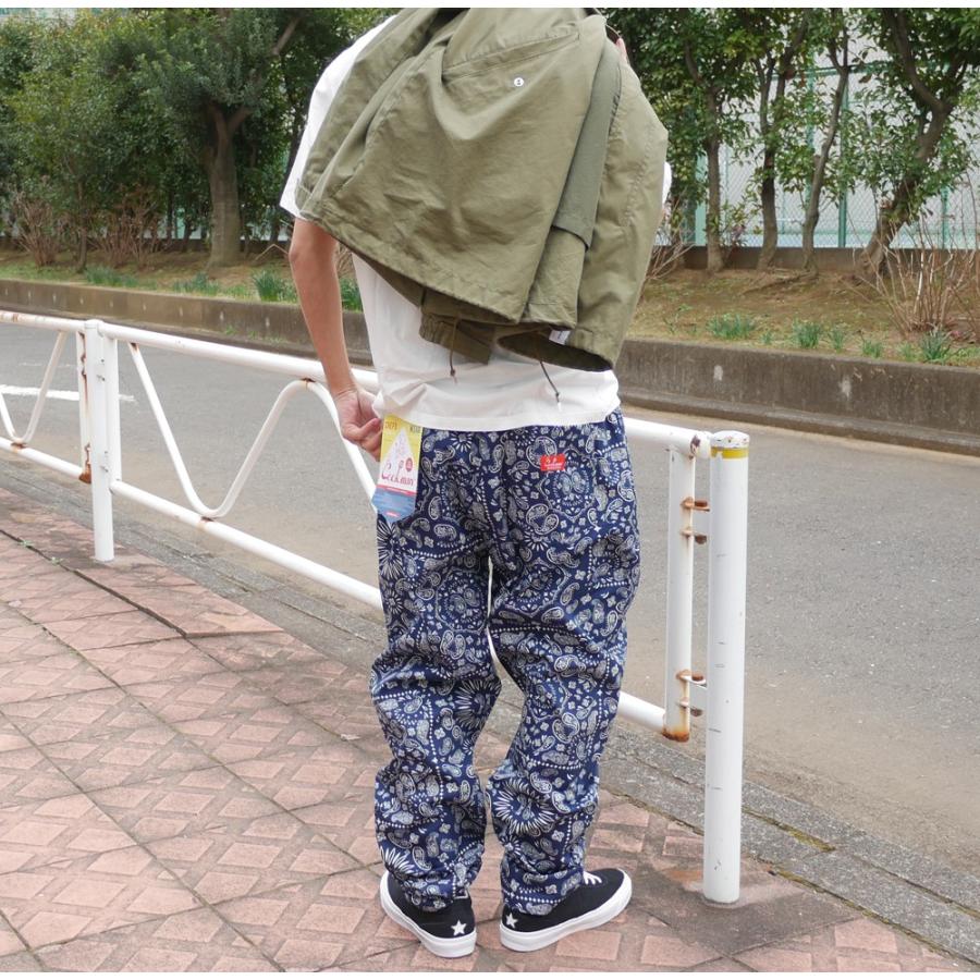 新品 クックマン Cookman Chef Pants シェフ パンツ Paisley Navy ペイズリー ネイビー メンズ レディース パンツ Essense 通販 Yahoo ショッピング