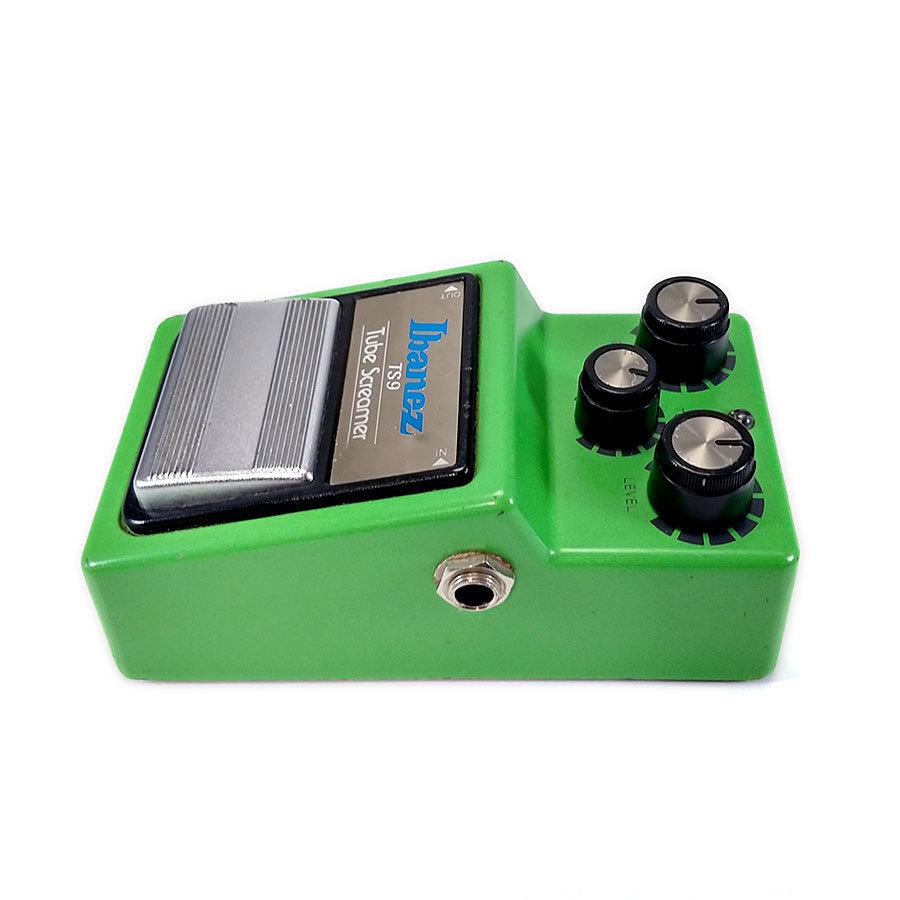 【ヴィンテージ】 名機 Ibanez TS9 TS-9 TUBE SCREAMER アイバニーズ チューブスクリーマー 初期型 黒ラベル ディストーション オーバードライブ 歪み TS808 SRV｜essentialguitars｜05