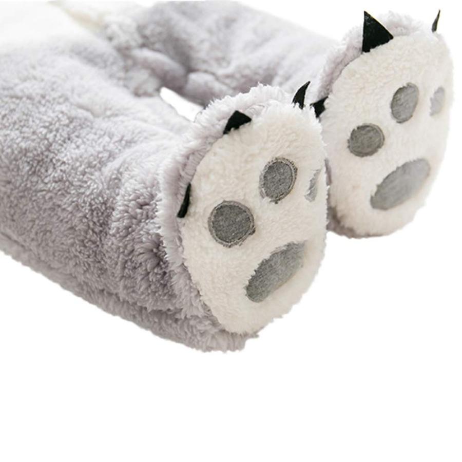 Mrcos ふわふわ ベビー服 カバーオール 赤ちゃん 可愛い動物 コアラ 着ぐるみ 足つき 暖かい コート 秋冬 防寒 保温 女の子 男の Supersport Tn