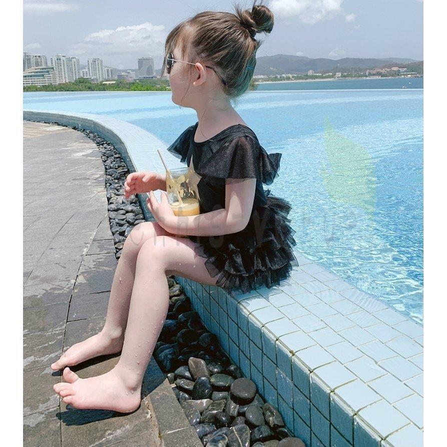 正規品販売 80cm90cm100cm110cm Uvカット 水着 子供 かわいい 女の子 水着 かわいい水着スタイル 星 Akw79 写真映え ブラックおしゃれ モノトーン チュチュ チュール スター ファッション水着 Www Smssvg Org