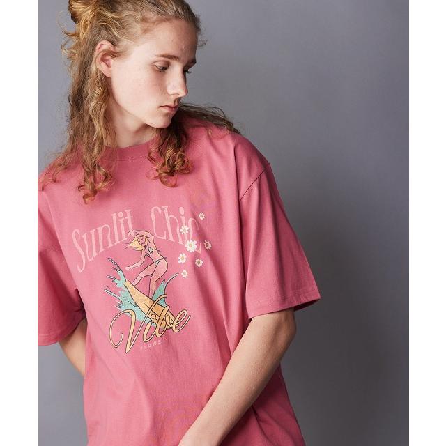 rehacer レアセル Sunlit Vintage Wash T-shirt 半袖tee