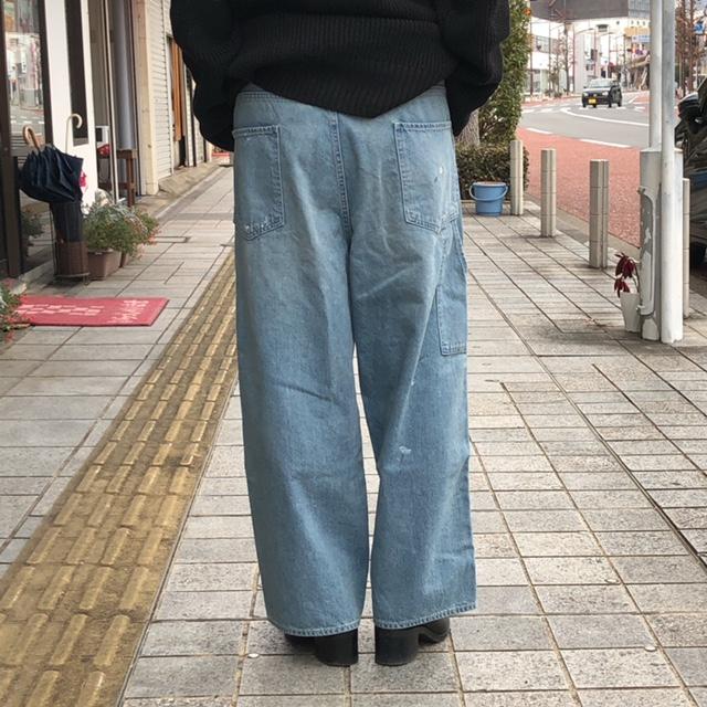 HARVESTY ハーベスティー BIG PAINTER DENIM PANTS（ビッグペインターデニムパンツ）A12302｜essex｜05