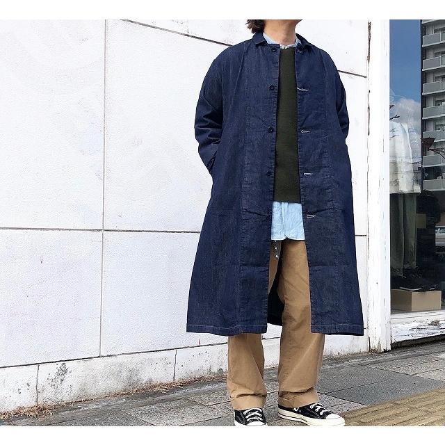 HARVESTY ハーベスティー DENIM OVER COAT デニムオーバーコート