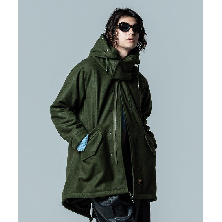 glamb グラム Hi Neck Mods Coat ハイネックモッズコート : gb0323jkt08 : essex - 通販 -  Yahoo!ショッピング