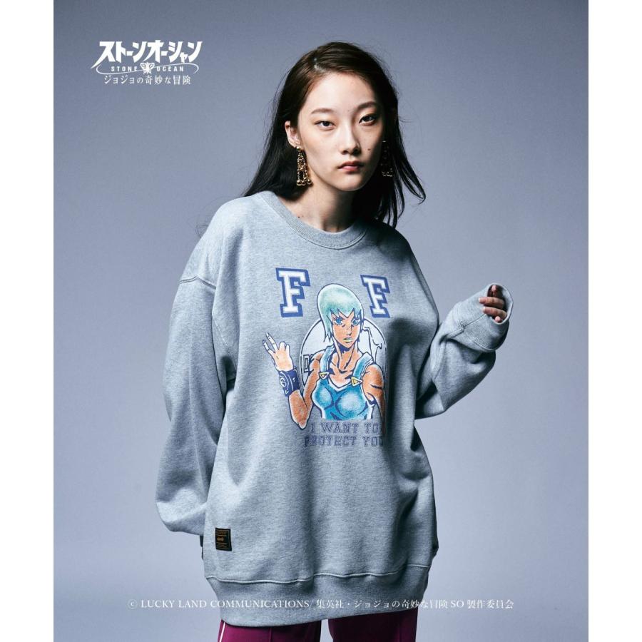 glamb ジョジョの奇妙な冒険 ストーンオーシャン F・F Sweat F・F