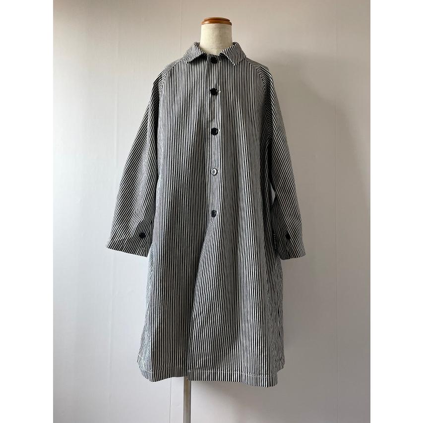 H.UNIT STORE LABEL HUNIT エイチユニット DENIM SOUTIEN COLLAR COAT