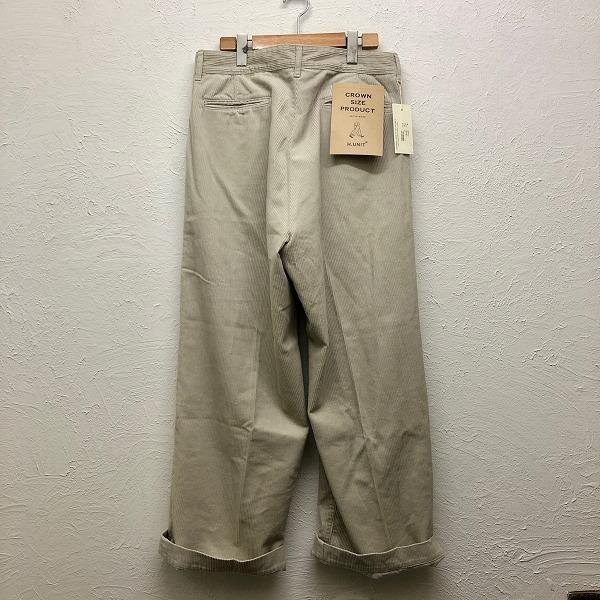 H.UNIT STORE LABEL HUNIT エイチユニット Corduroy crown size H.UNIT STORE LABEL HUNIT エイチユニット Corduroy crown size