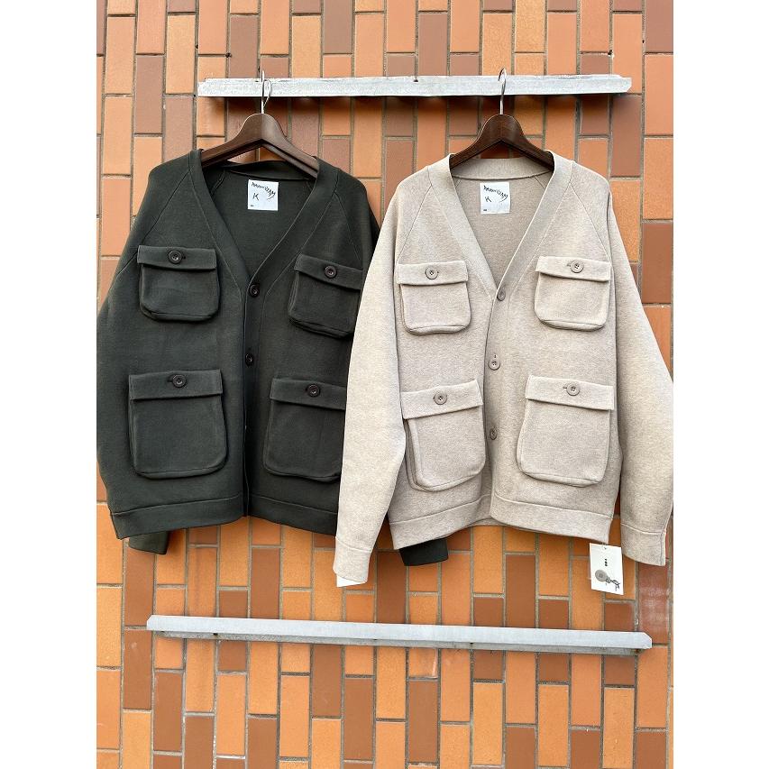 VOO ヴォー AMV CARDIGAN AMBERGLEAM フィッシャーマンカーディガン 3d  