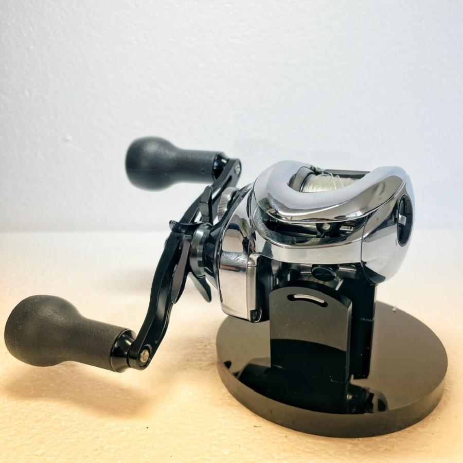 新しい 送料無料 リールスタンド ベイトリール スピニングリール シマノ ダイワ アブガルシアetc アクリル G Grafiti Si