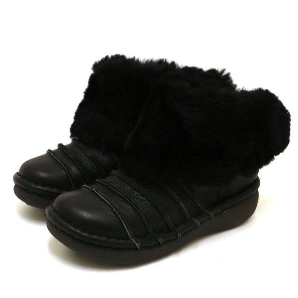 未使用 Estacion エスタシオン本革ショートブーツ S 送料無料 ブーツ エスタシオン ショートブーツ 靴 レディース estacion