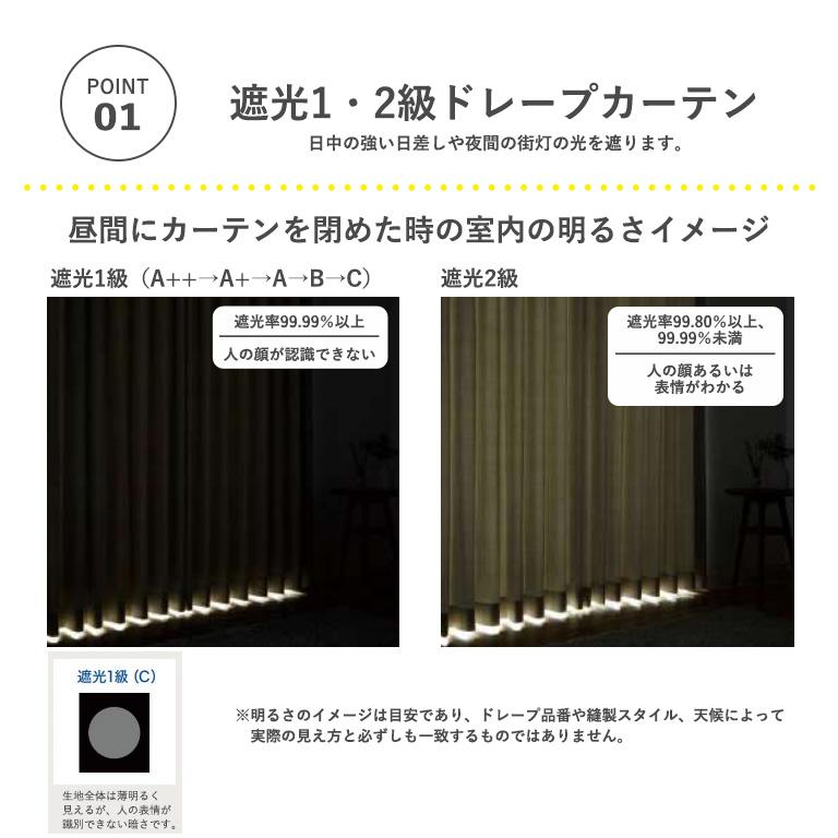 GWお値下げ中　新品未使用　　サンゲツ　カーテン　ドレープ　レース　タッセル付き サンゲツ（SANGETSU） 遮光 1級 2級 無地 カーテン レースカーテン 4枚