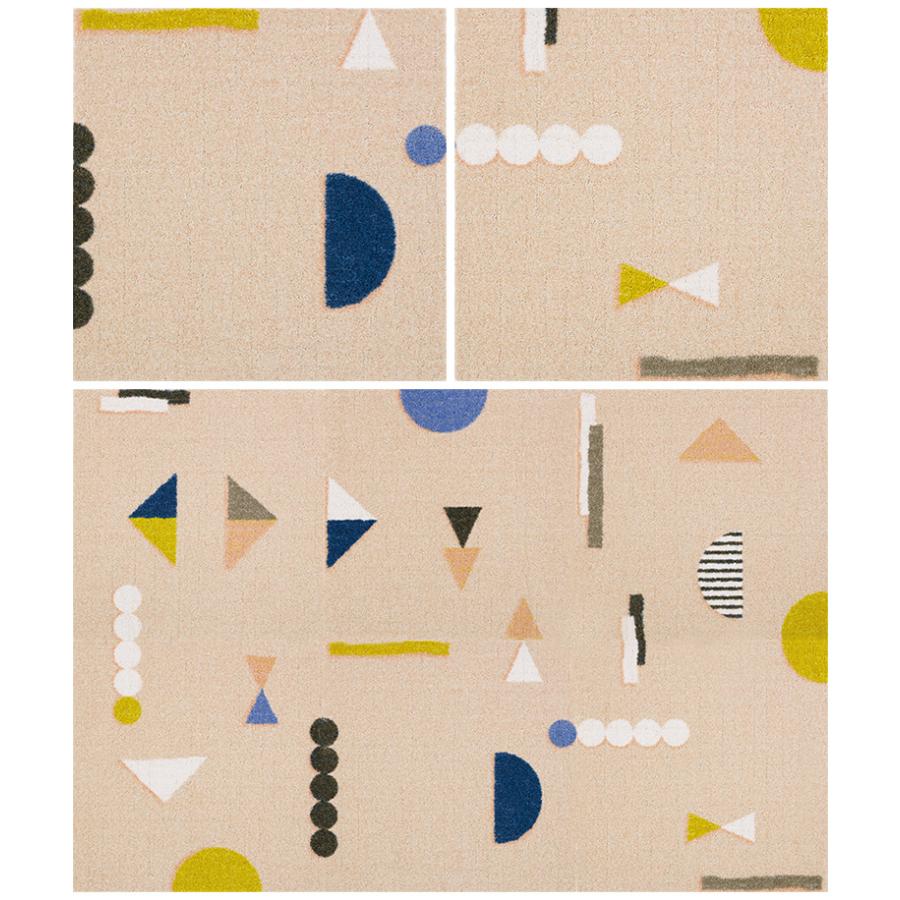 さなページ 川島織物セルコン 【廃番在庫限り】□タイルカーペット Unit Rug