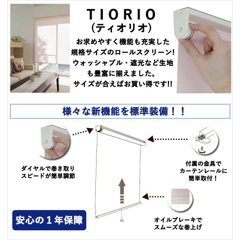送料無料 ロールスクリーン ロールカーテン 立川機工 TIORIO 規格