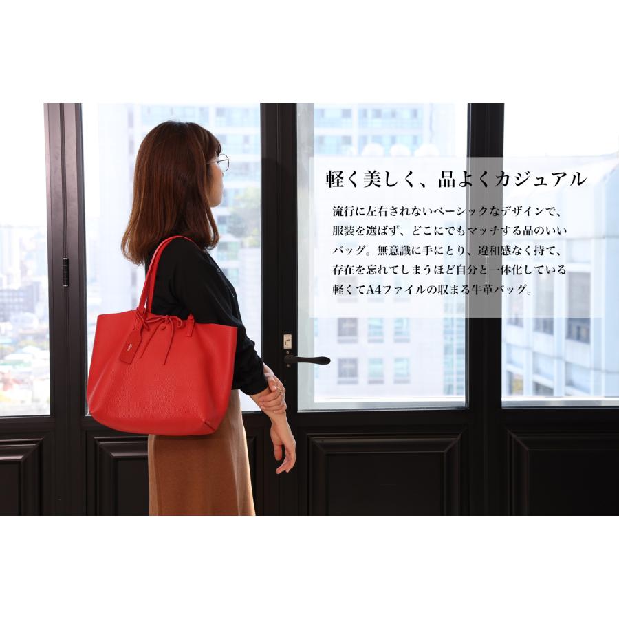 ドラマ使用バッグ 内田有紀 [インバッグ進呈] トートバッグ レディース a4 レザー 本革 誕生日プレゼント 女性 母 通勤バッグ 軽量 30代 40代 50代 60代 名入れ ドラマ使用バッグ