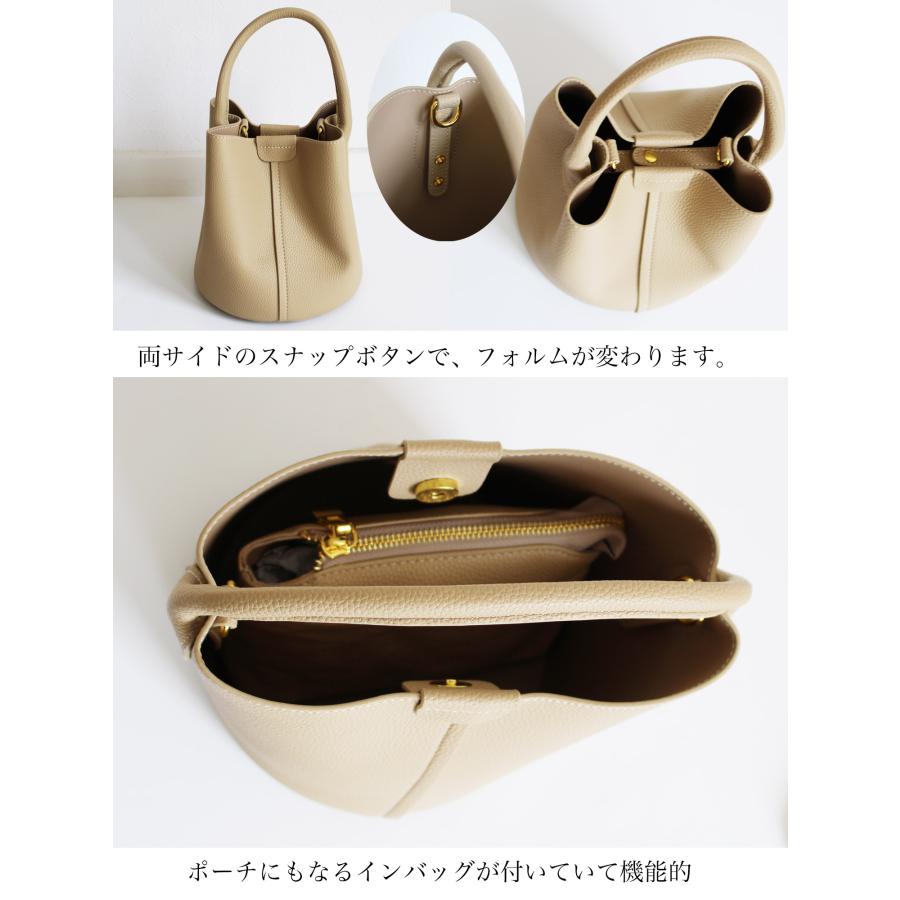 美品　現行　イビサ　バケツ型　ショルダーバッグ　オールレザー　ベージュ　限定品 本革バケツ型ショルダーバッグ | バッグ,ショルダーバッグ