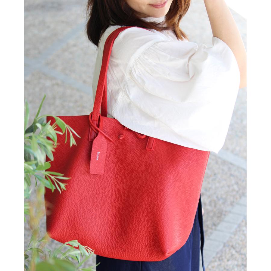 還暦祝い 女性 おしゃれ プレゼント 名入れ牛革トートバッグSET  レザーバッグ 革鞄 赤 レッド 赤色 名入れ無料 刻印 祝還暦 還暦 母 赤いもの 赤い品物の画像