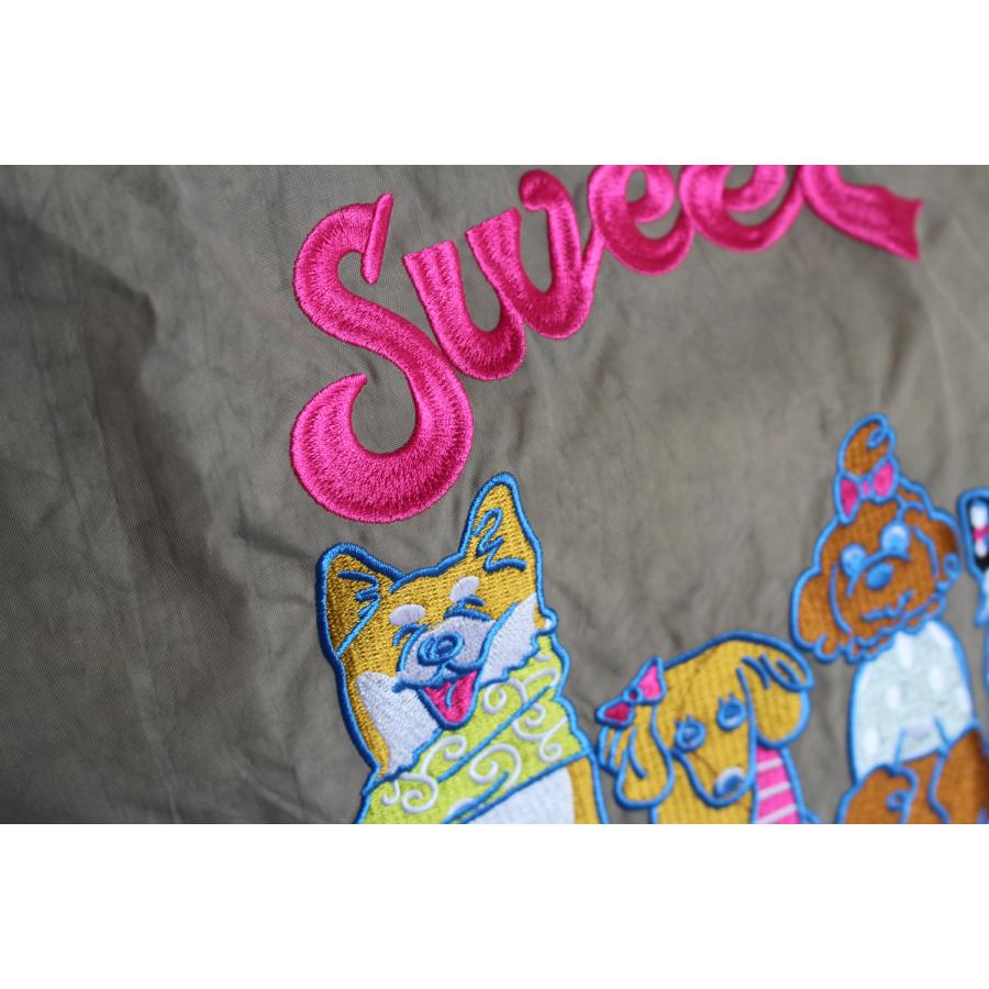 エコバッグ Mサイズ アニマルシリーズ コラボ おしゃれ ブランド 折り畳み コンパクト マチ広 プードル ダックス 柴犬 チワワ 柄 犬 犬柄 | Ball＆Chain | 05