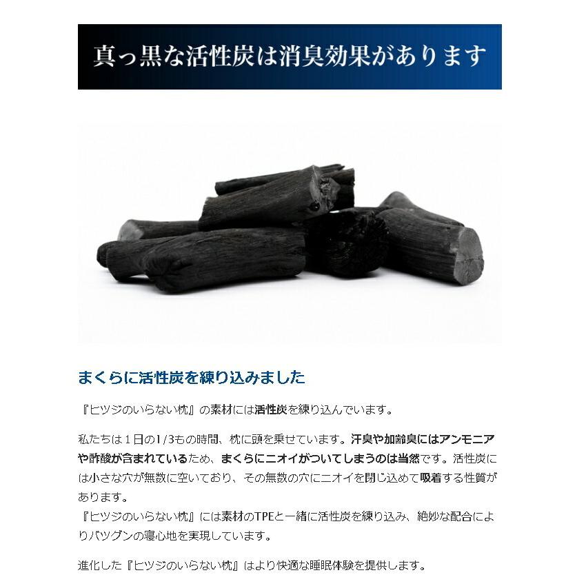 《クーポン配布中》ひつじのいらない枕 ヒツジのいらない枕 HT-001 専用カバー付 枕 まくら マクラ 丸洗いできる 活性炭配合 快適まくら