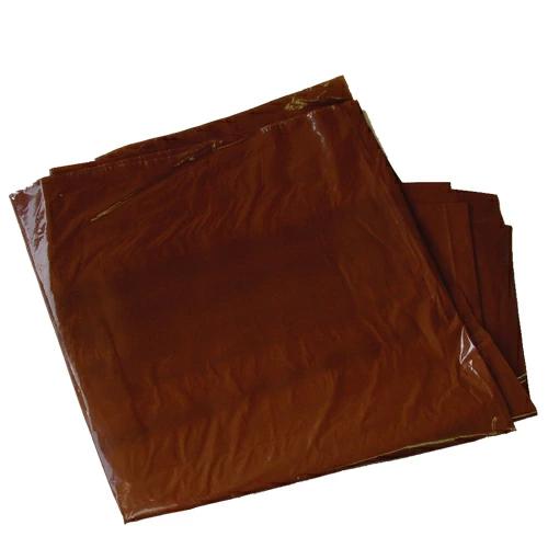 プロ用商品　パラフィンシート　ブラウン パラフィンシート(ブラウン20μ) 100枚入り 180×200cm オイル