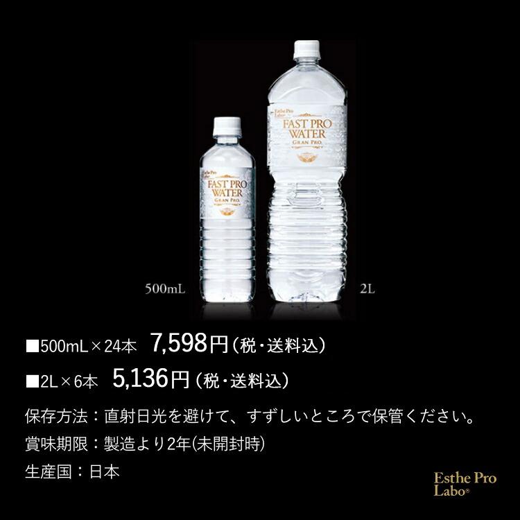 GRAN PRO. エステプロラボ 公式 ファストプロウォーター グランプロ 水
