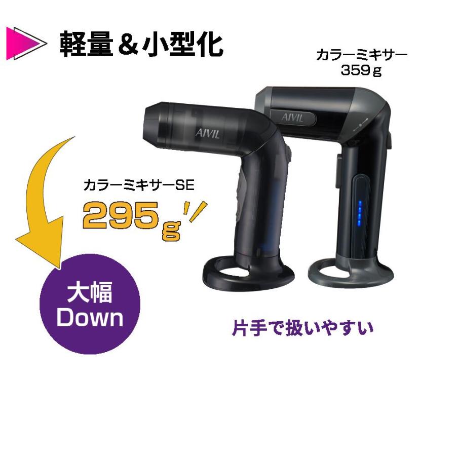 アイビル カラーミキサーSE CM-22J01 新タイプ USB充電式 コードレス