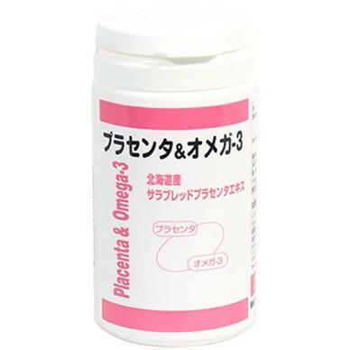プラセンタ＆オメガ-3/ 90粒（約1ヶ月分）DHA EPA DPA 正規品 送料無料