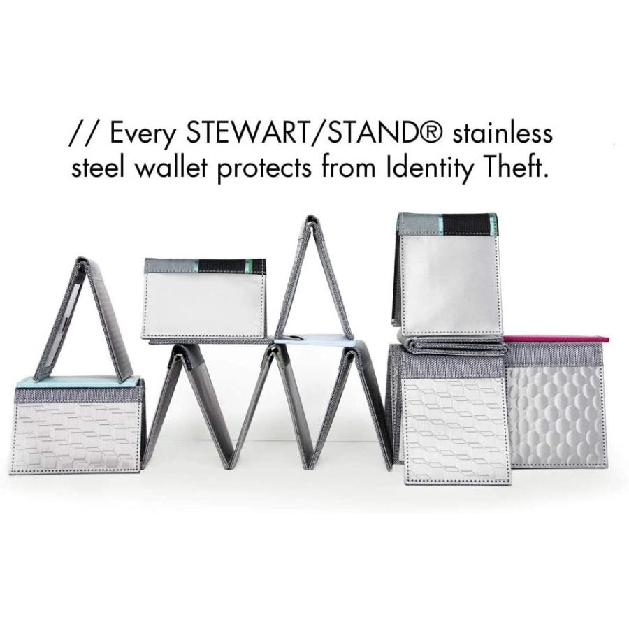 STEWART / STAND ステンレスラウンド長財布 ステンレススチール財布 長
