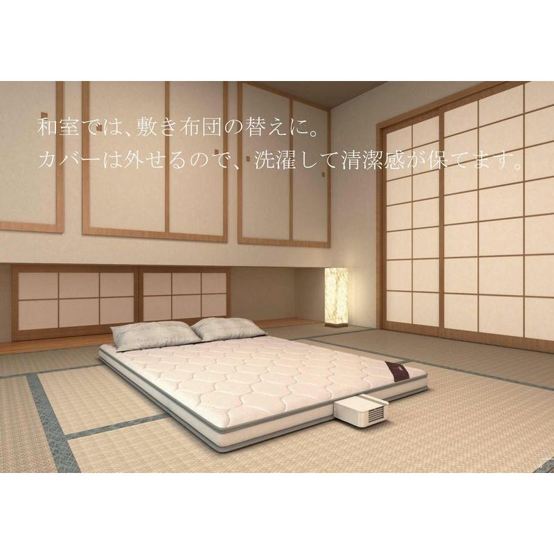エアサイクルマットレス Air-circle スマートマットレス【セミダブル】サイズ:W1200 × L1950 × H70mm 安眠マット 高級寝具 正規品 送料無料_4