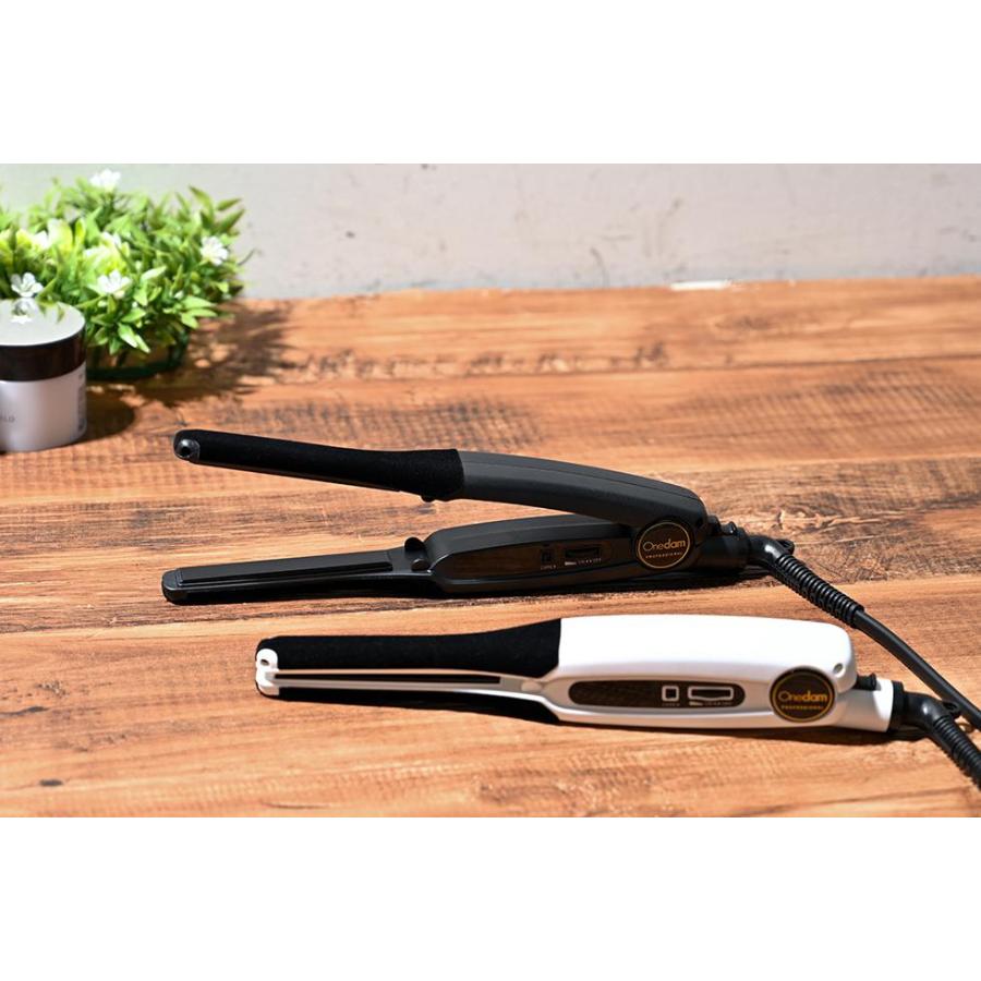 ワンダム スリムアイロン AHI-112 ブラック/ホワイト 11mm 業務