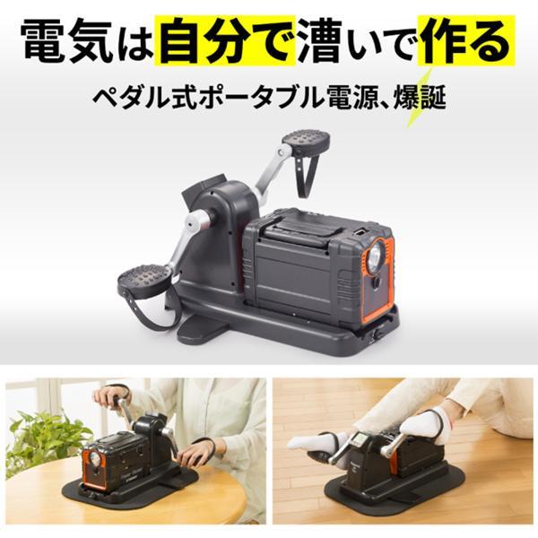 発電機 まわしてチャージ充電丸Evolution EL-20176