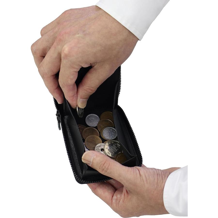 FRUH フリュー リアルカーボン コンパクトウォレット GL045 リアル