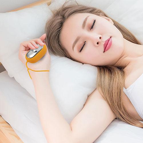 クイック睡眠補助器 ぐっすり君 GS-H01 熟睡 リズム 快眠 電気刺激 低