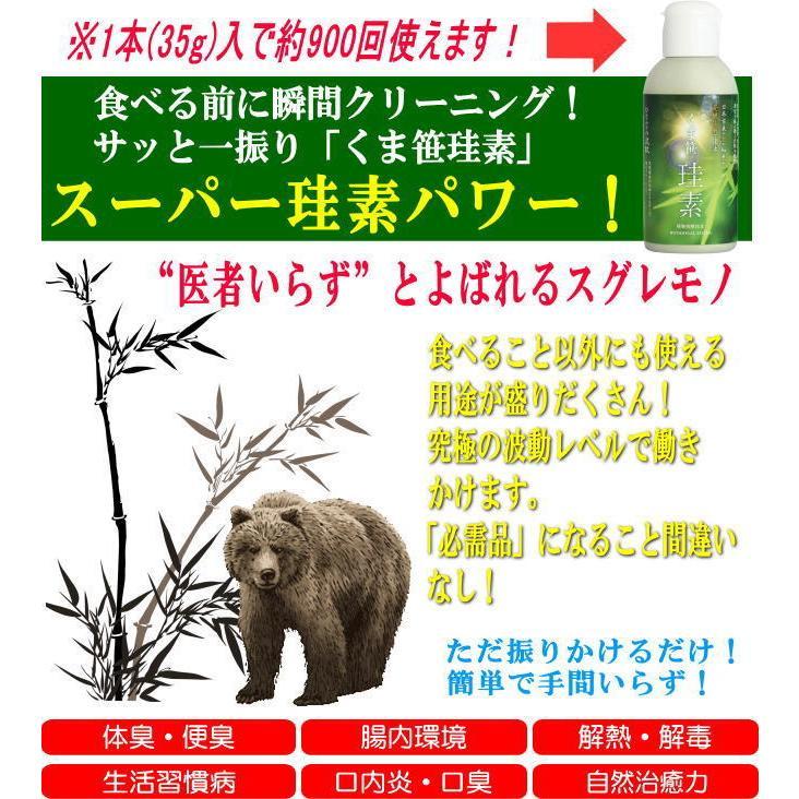 くま笹珪素 35g x 2個セット くまざさ クマ笹ケイ素 熊笹 くま笹 クマ