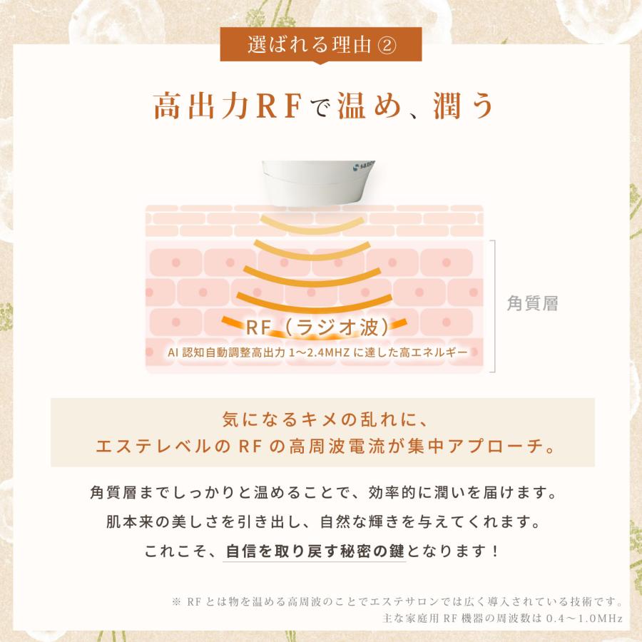 sanobi スタンプリフトフェザー ミルキーホワイト BL-SA1 小型美顔器