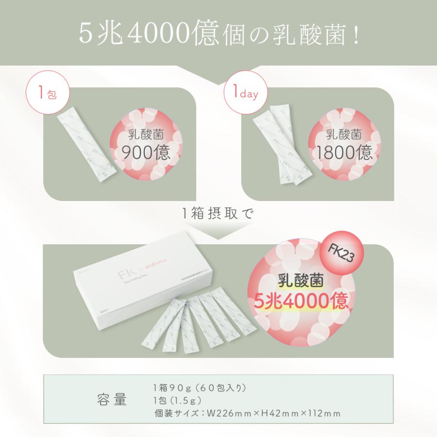 デマレ FKプラス 60包入 エフケイプラス インナー ケア 乳酸球菌 