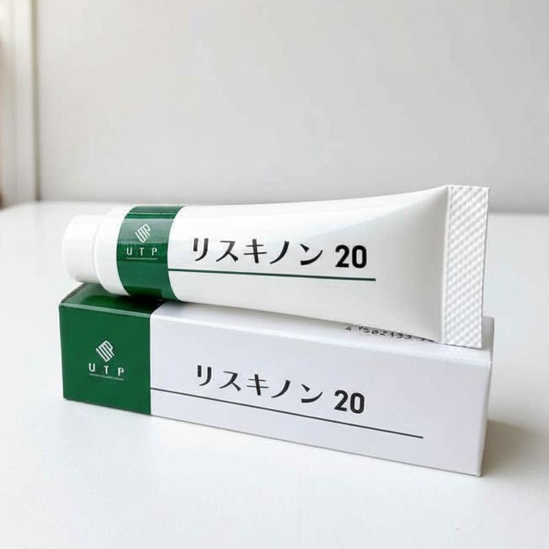 UTP リスキノン20 20g 応急ケアクリーム プラセンタ軟膏 高濃度x浸透 