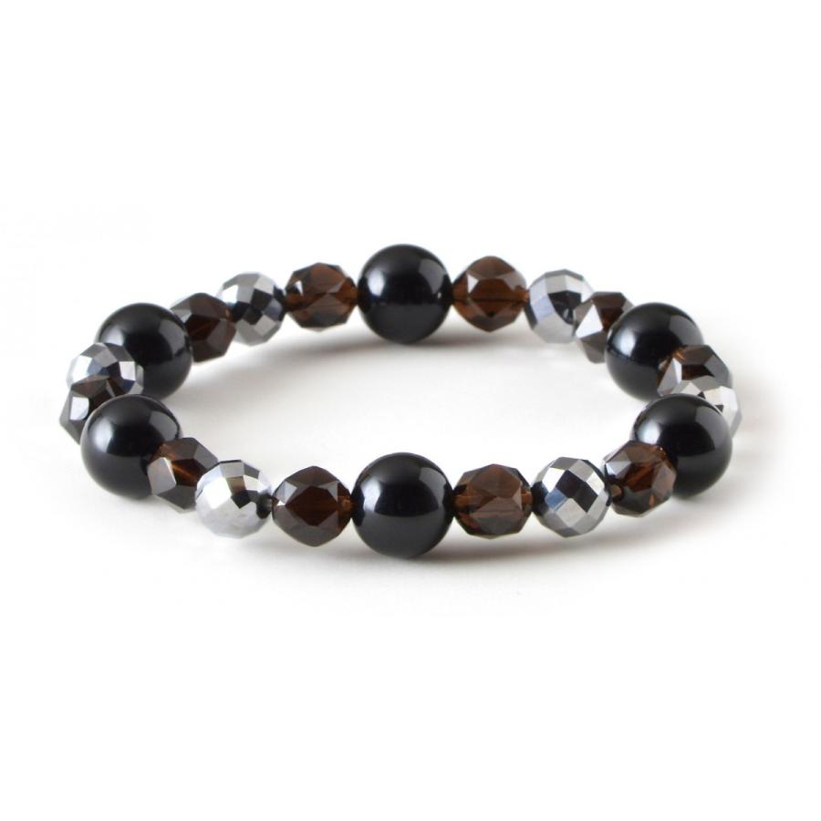 ヤング・ケア(YOUNG CARE) Balance Care バランスブレスレット スモーキークォーツ バランスケア600mg配合