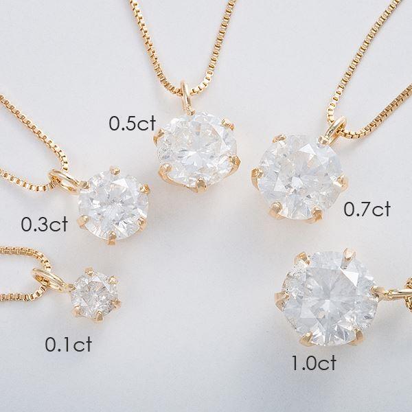 国内配送 18金 ダイヤネックレス 1カラット ベネチアンチェーン 鑑定書付き 1ctダイヤモンドペンダント ネックレス K18 一粒ダイヤモンドネックレス レディースアクセサリー