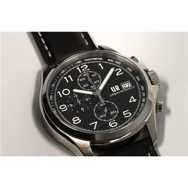 URBAN RESEARCH(アーバンリサーチ) 腕時計 UR003-01 メンズ ブラック｜estim｜02