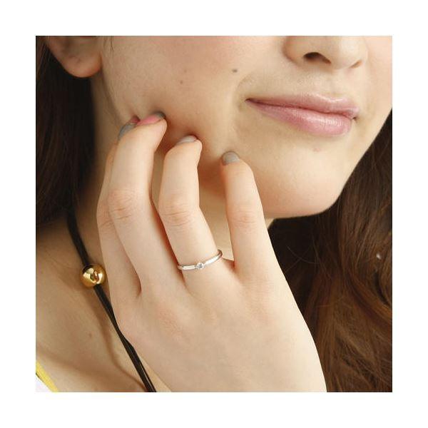 K18WGダイヤリング 指輪 15号 : エスティムヤフーショップ - 通販