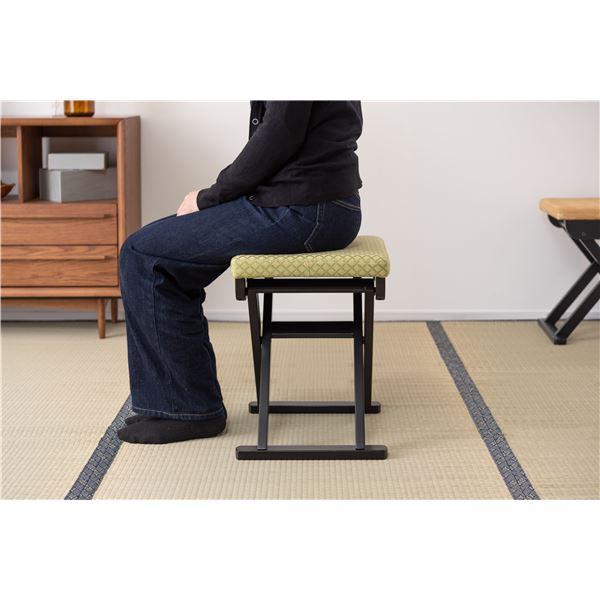 法事椅子 お座敷チェア フォールディングスツール（W34.5×D40×H45cm
