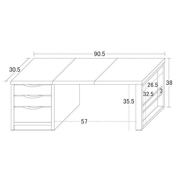 ワンタッチ折りたたみ文机 完成品 : エスティムヤフーショップ - 通販